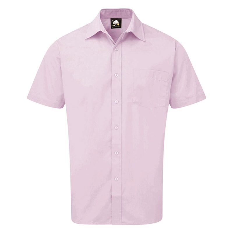 Orn Essential Men's Short Sleeved Shirt - 105gsm - Lilac
