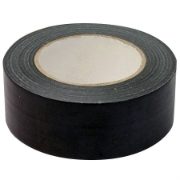 Cloth Gaffa Tape - Black - 50mm x 50mm