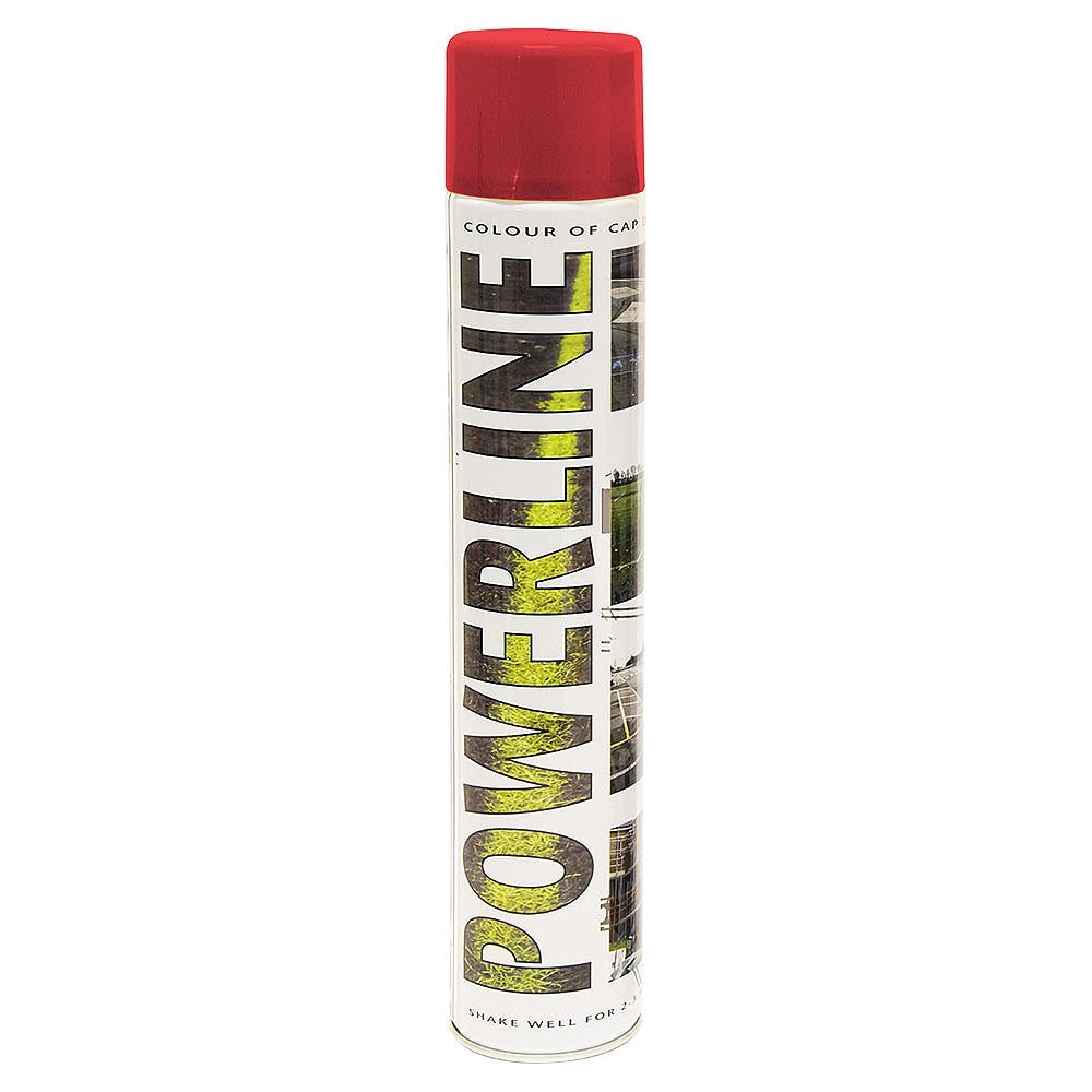 Permanent Road Marking Spray Paint - 750ml - Red