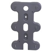 Highway Sign Grey Centre Plate with Toggles - 1.5 kg