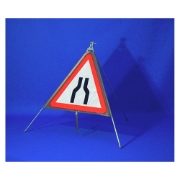 Classic Triangular Roll Up Road Signs - 750mm