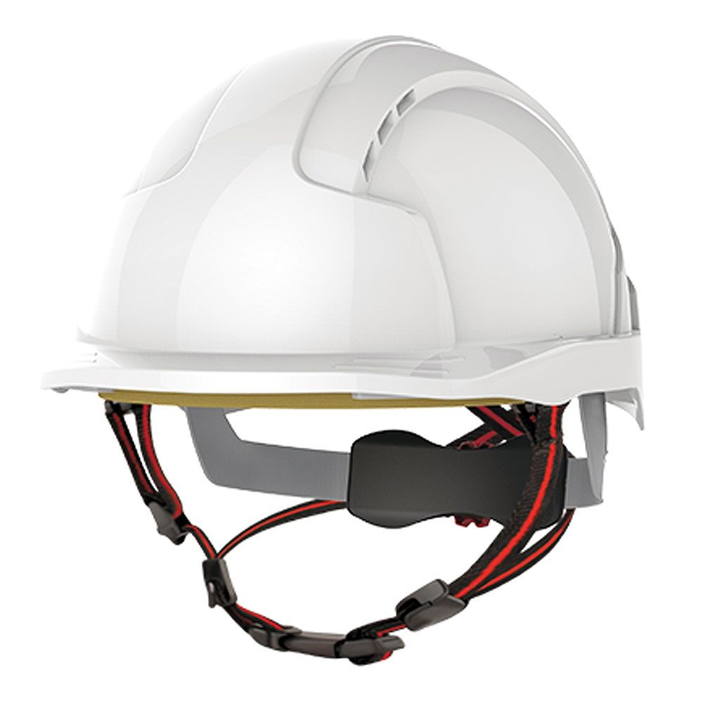 JSP EVOLite Skyworker Industrial Climbing Helmet - White
