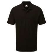 Orn Raven Short Sleeve Polo Shirt - Black