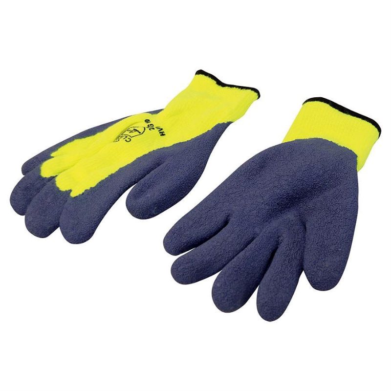 Latex Cold Star Gloves - Yellow