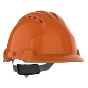 JSP EVO8 High Impact Vented Safety Helmet - Orange
