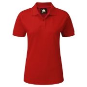 Orn Eagle Women's Short Sleeve Polo Shirt - Red