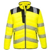 Portwest PW371 Hi-Vis Yellow Baffle Jacket