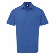 Orn Essential Men's Short Sleeve Shirt - Mid Blue