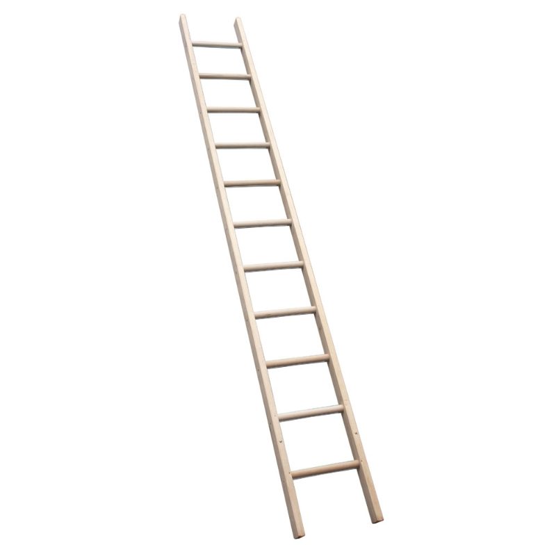Wooden Pole Ladder - 4m