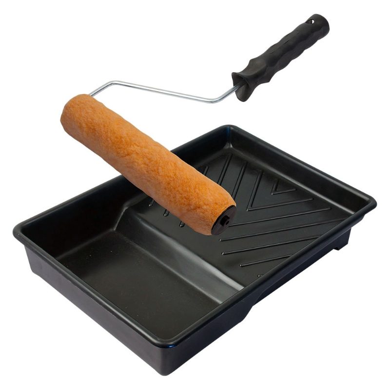 Paint Roller and Tray - 4 inch