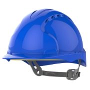 JSP EVO3 Vented Slip Ratchet Safety Helmet - Blue