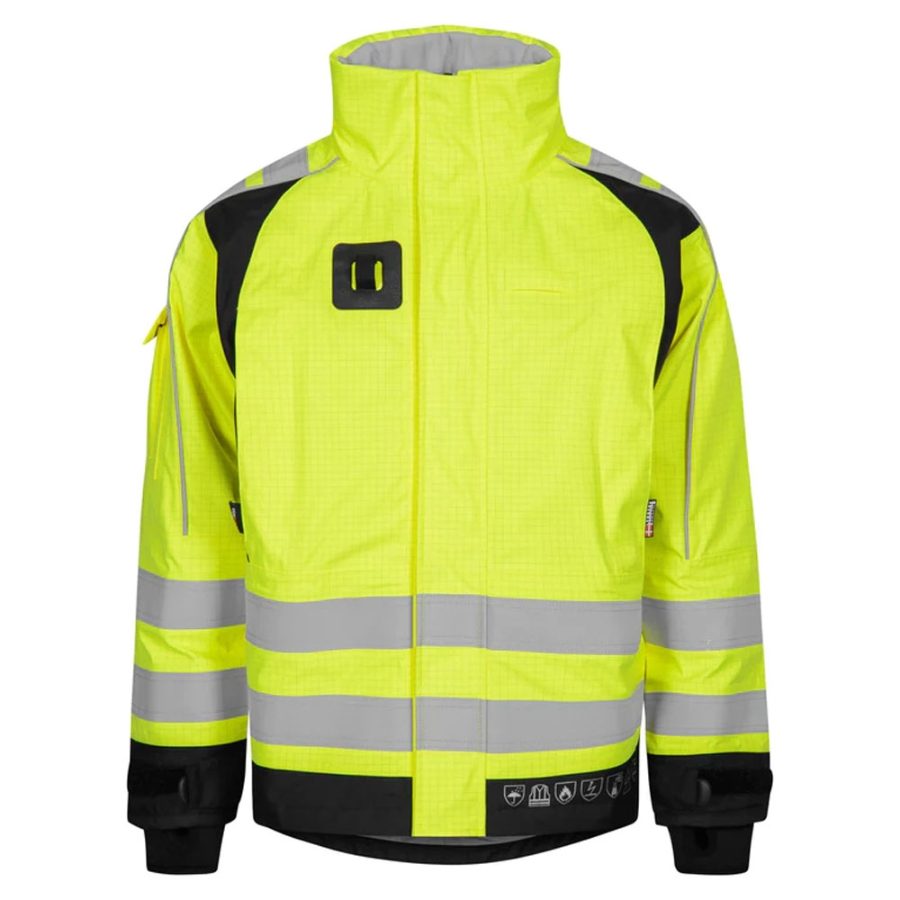 Lyngsoe ARC LR13055 FR AS Arc Waterproof Breathable Hi Vis Yellow