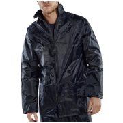 Stormbreak Lightweight Nylon Rain Jacket - Navy