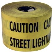 Underground Warning Tape - 365m - Street Lighting