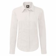 Orn Essential Women's Long Sleeve Blouse - White