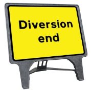 CuStack Diversion End Sign - 1050 x 750mm